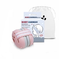 Orejeras Antiruido Auriculares Protectores Bebés Niños Lubabycas Rosado