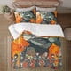 thumbnail image 1 of Kaiju No.8 Face on print Soft Bed Set Lightweight 3 Pieces Bedding Sets for All Season Comforter Set Easy Care, 1 of 5