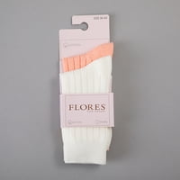 Calcetin 2X Medio Textura Flores Mujer 50795-35