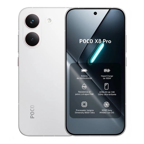 Xiaomi Poco x8 Pro 512gb 12 Ram 5G -Blanco