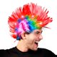 thumbnail image 2 of Peluca Mohawk FlashingBlinkyLights 56 cm LED rojo intermitente, 2 of 2