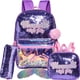 thumbnail image 1 of Backpack for Girls 16" Backpacks for Girls for School Sequin Backpack with Lunch Box for Elementary Students, 1 of 3