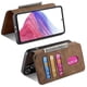 thumbnail image 4 of Funda Billetera Magnética para Samsung Galaxy A06 Soporte Tarjetas Desmontable Marrón, 4 of 6