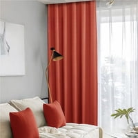 Wyj Hogar - Cortina Blackout Con Argollas Terracota