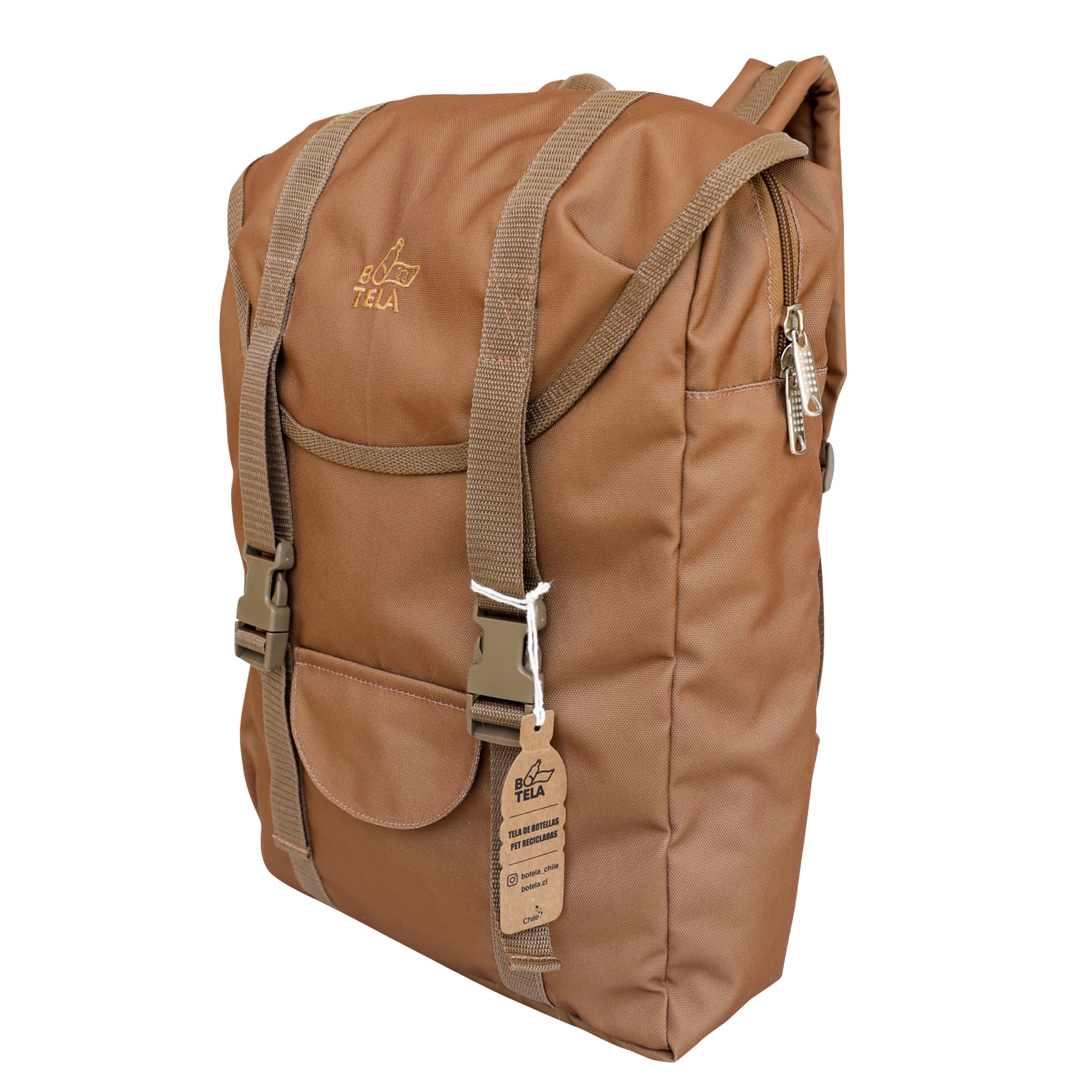 Botela - Mochila Notebook Sport 15” Sustentable Café