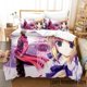 thumbnail image 1 of FateStay Night Unlimited Blade Works Bedding Set three-piece set Adult Kid Bedroom Duvetcover Sets Bed Sheets, 1 of 5