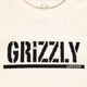 thumbnail image 2 of Polera Hombre Grizzly Griptape Print Script Logo Off White, 2 of 5