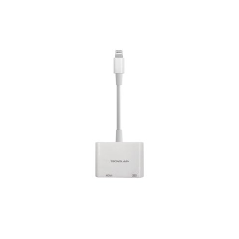 Tecnolab - Adaptador Lightning A Hdmi Compatible Iphone Y Ipad - Ps