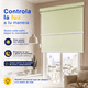 thumbnail image 5 of Cortina Roller Blackout 2 Paño 120x200 Doble Con Visillo y Cenefa, 5 of 8