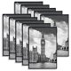 thumbnail image 1 of Marco de fotos GoMaize con carga frontal, negro, 13 x 18 cm, juego de 10, 1 of 7