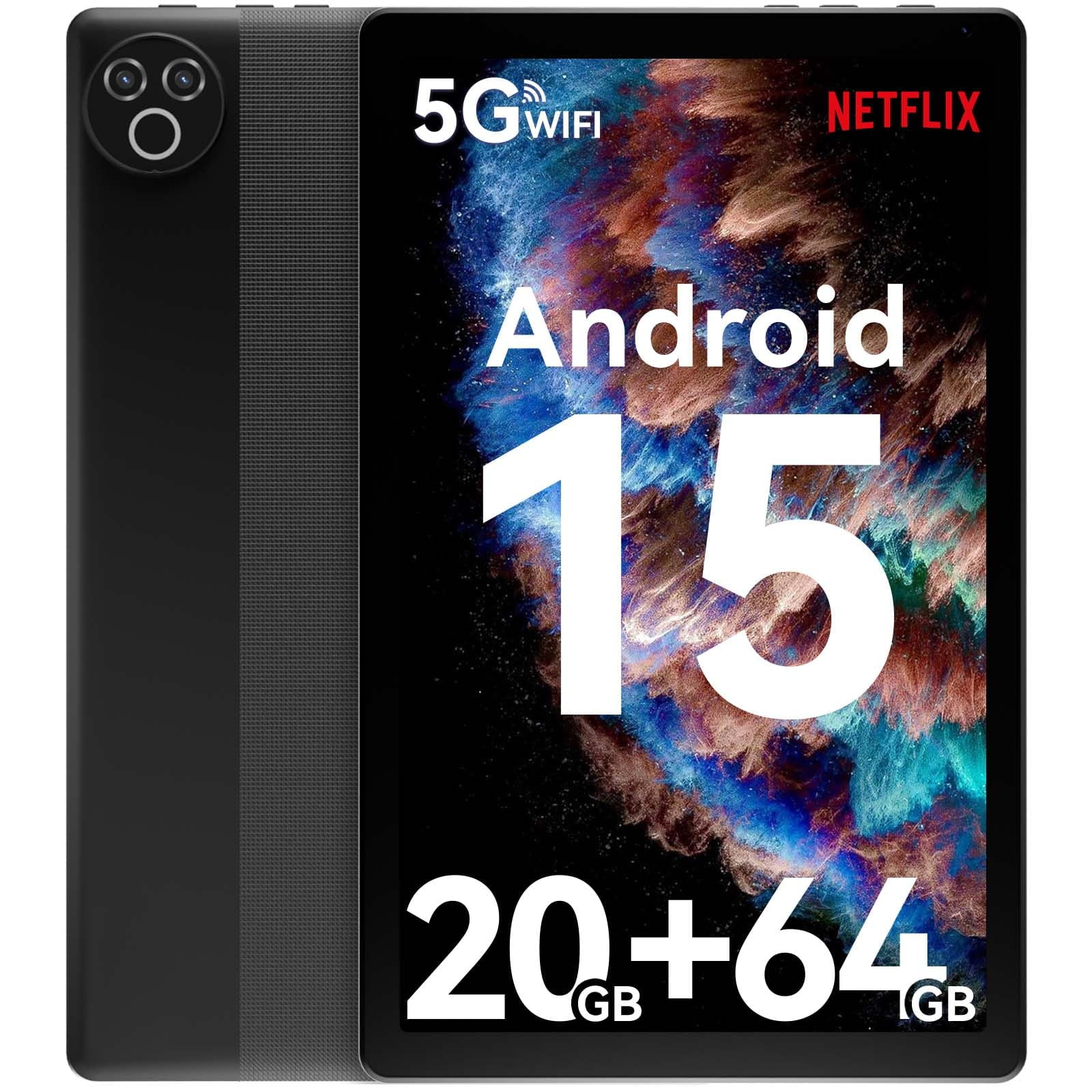 Tablet Evermyth De 10" Android 15, 20 Gb De Ram, 64 Gb De Rom, Batería De 5000 Mah