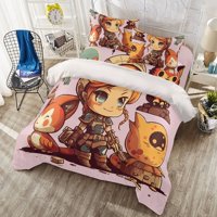 Milsleep - Juego De Funda Nórdica Infantil De Cuatro Piezas