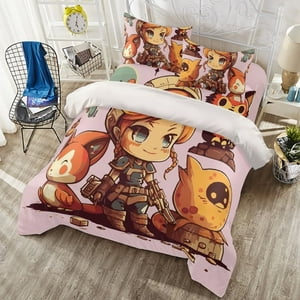 Milsleep - Juego De Funda Nórdica Infantil De Cuatro Piezas