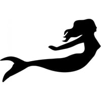 Rienda Libre Graphics - Decomural Swimming Mermaid Fairytale Fantasy Ws-15291