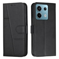 Foxdock - Funda Flip Para Xiaomi Redmi Note 13 Pro – Carcasa Delgada Y Resistente A Impactos Con Soporte Para Uso Diario Y Profesional