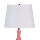 thumbnail image 3 of Lámpara de mesa Benzara Pin Bowl Design Hammered Pink, 3 of 5