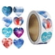thumbnail image 3 of 500x Pegatinas De Corazón 1" Lindas Pegatinas Del Día De San Valentín Para Manualidades DIY Álbum De Recortes Estilo A, 3 of 5