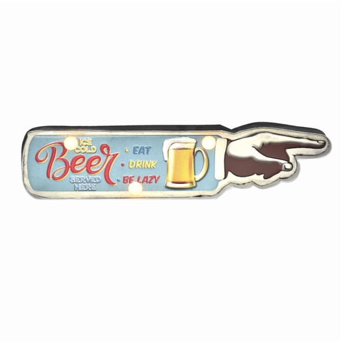 Muebles Santa Ana - Letrero Vintage Led Beer
