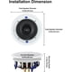 thumbnail image 3 of Parlantes Techo Herdio 6.5 640W Bluetooth 2 Vaas Set 4, 3 of 3