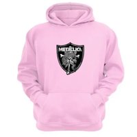 Genérico - Polerón Canguro Metallica Rosa Talla Xs Unisex
