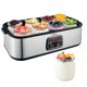 thumbnail image 1 of Máquina de Yogur CULINARY CHEF Probiótico con 8 Tarros de Vidrio, 1 of 9