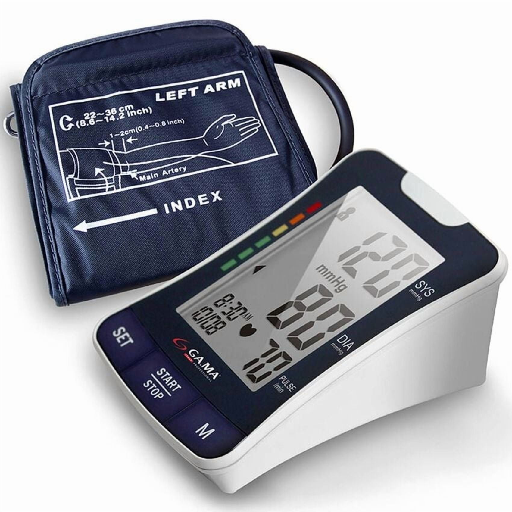 Gama - Tensiometro De Brazo Bp 1307 Presión Arterial Lcd 3.2