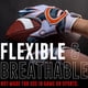 thumbnail image 2 of Guantes de receptor de fútbol Franklin Sports Chicago Bears NFL, 2 of 9