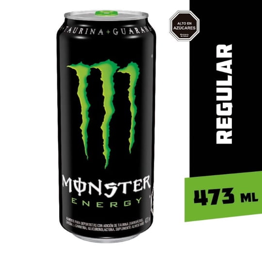 Bebida Energética Original Lata 473 ml Monster