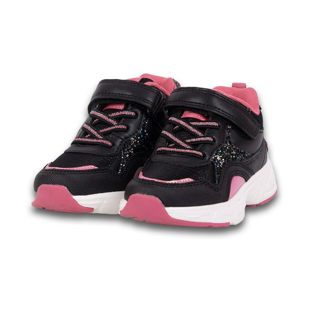 Zapatillas Bebé Niña Negro Pillin