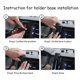 thumbnail image 4 of Soporte de teléfono de coche LUNQIN para Volvo XC40 SUV 2019-2025, 4 of 6