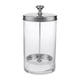 thumbnail image 4 of Clear Sanitizer Desinfectant Glass Jar Para Herramientas De Peinado Del Cabello Sanitizing S, 4 of 5
