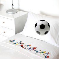Tuyo Print - Juego De Sábanas 1,5 Pl Futbolistas