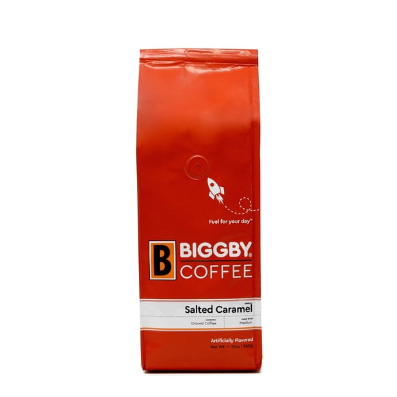 Café BIGGBY Caramelo Salado Molido Tueste Medio 340 g