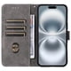 thumbnail image 4 of Funda Billetera para iPhone 16 con Soporte - Cartera de Cuero con Ranuras Azul, 4 of 5