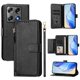 thumbnail image 2 of Funda Billetera Cremallera para Motorola Signature con Porta Tarjetas, Soporte y Correa Negro, 2 of 5