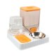 thumbnail image 1 of Bebedero Automático Para Gatos, Comedero Para Gatos, Bebedero Para Mascotas, Para Conejos, Gatos, Perros, Naranja Con Cuenco, 1 of 5