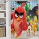 thumbnail image 5 of Angry Birds-2-theme 4-Piece Shower Curtain Set with Rugs, Waterproof Bathroom Decor Set Includes Bath Mat, U-Shaped Rug, Toilet Lid Cover and Curtain with Hooks, 5 of 6