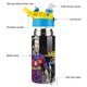 thumbnail image 3 of Lionel Messi-theme One-Touch Pop Top Water Bottle Stainless Steel Leak-Proof Sports Children's Bottle blue 12oz, 3 of 6