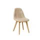 thumbnail image 1 of Silla Capitone Pu Vintage - Beige, 1 of 2