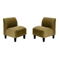 Bodevir - Set Poltrona Soft 1C Felpa 00 Verde Musgo