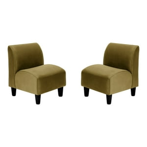 Bodevir - Set Poltrona Soft 1C Felpa 00 Verde Musgo