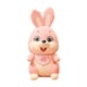thumbnail image 3 of Encantador Conejo De Peluche De Juguete De Peluche Favores De Fiesta Suave Para Coche De Viaje Rosa, 3 of 5