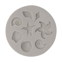 Bothyi - Molde De Silicona Temático De Mar Arte Portátil Decorativo Diy Ligero Flexible