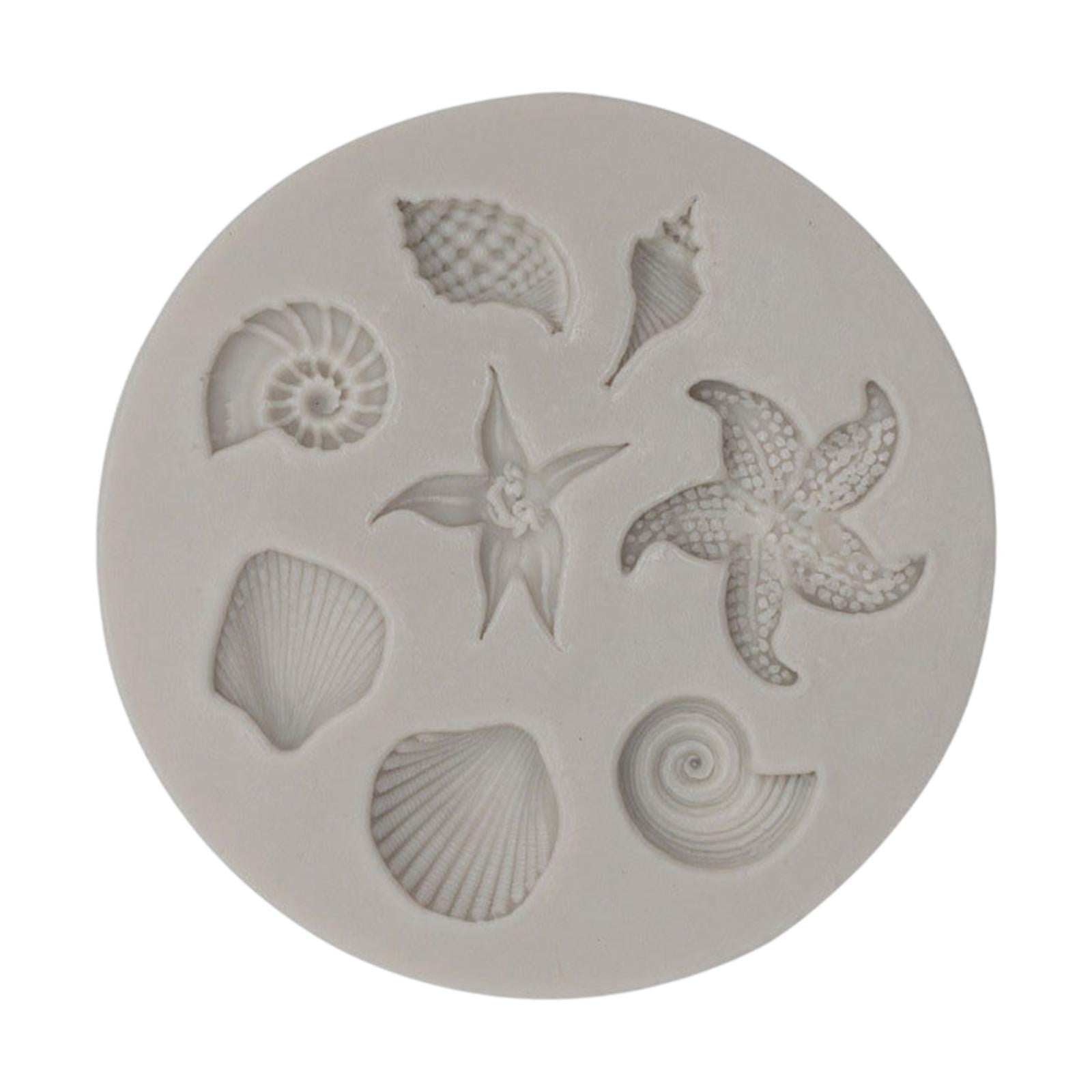 Bothyi - Molde De Silicona Temático De Mar Arte Portátil Decorativo Diy Ligero Flexible