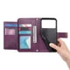 thumbnail image 4 of Funda FOXDOCK cartera de piel sintética para FOXDOCK Samsung Galaxy S26 Edge – Resistente a golpes, RFID – Púrpura, 4 of 6