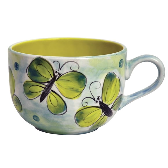 Taza Mayco MB115 Cappuccino Bisqueware 240 ml, paquete de 12 unidades