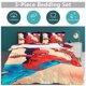 thumbnail image 5 of Spiderman Print Bedding Set Pattern Duvet Cove Set 3 Pieces 1 Quilt Cover And 2 Pillowcases for Women Men Teens, 5 of 5