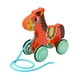 thumbnail image 4 of Juguete De Madera Hecho A Mano Para Empujar Y Tirar De Animales, Juguetes Para Niñas Y Niños, Caballo, 4 of 5