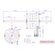 thumbnail image 5 of Motor de aire acondicionado P-Tech Direct Replacement para autocaravanas de 1/3 HP, 5 of 5