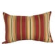 thumbnail image 2 of Cojines Blazing Needles Kingsley Stripe Ruby 30 x 50 cm, 2 of 2